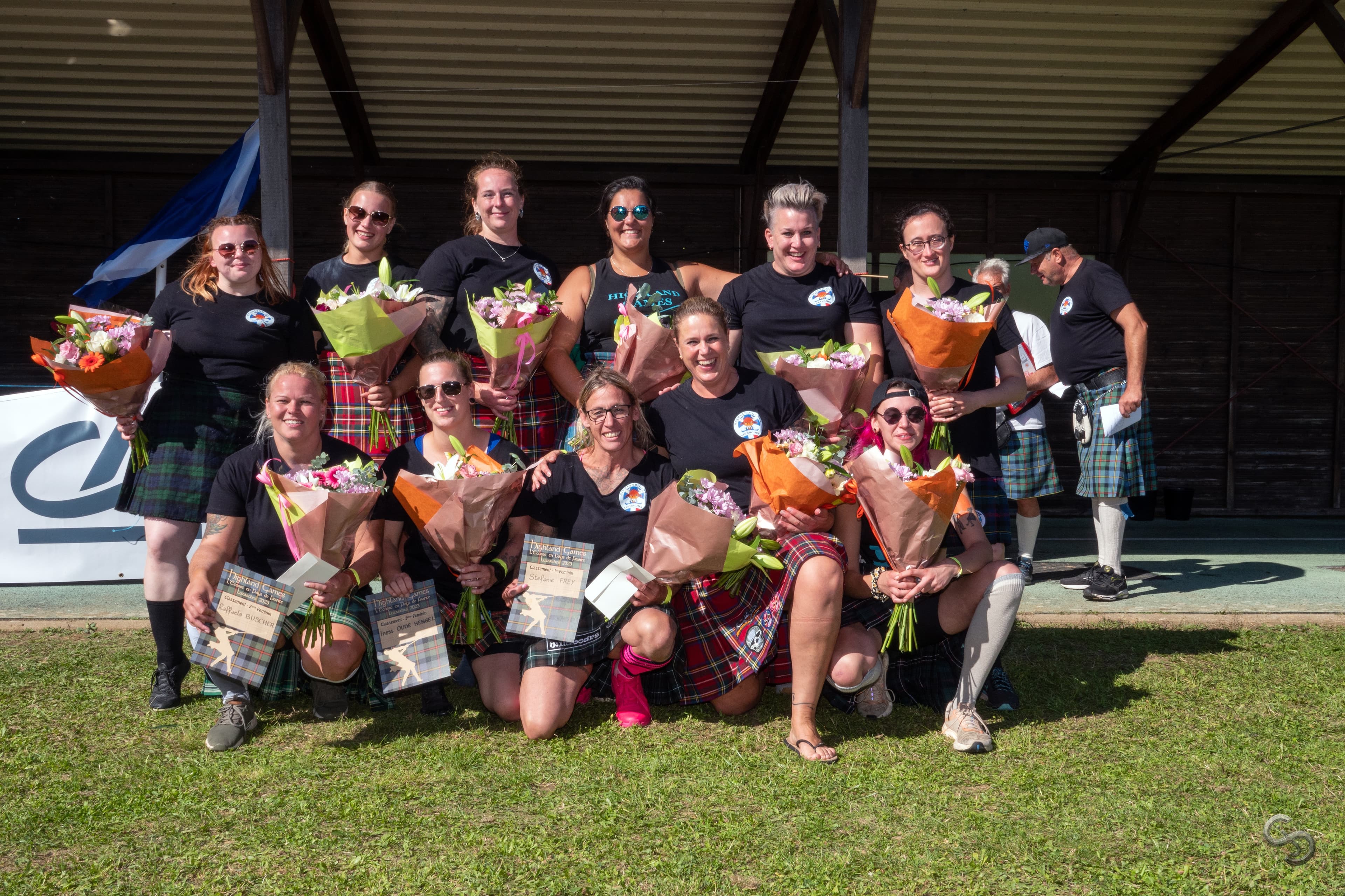 Remise des trophées Highland Games